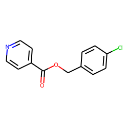 Isonicotinic acid, (4-chlorophenyl)methyl ester