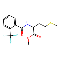 L-Methionine, N-(2-trifluoromethylbenzoyl)-, methyl ester