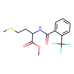l-Methionine, N-(2-trifluoromethylbenzoyl)-, methyl ester