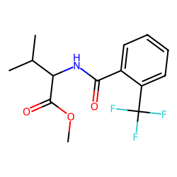 L-Valine, N-(2-trifluoromethylbenzoyl)-, methyl ester
