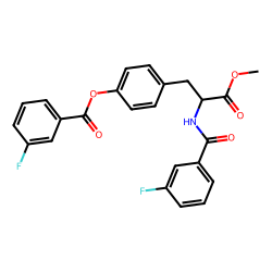 L-Tyrosine, N,O-bis(3-fluorobenzoyl)-, methyl ester