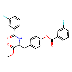 l-Tyrosine, N,O-bis(3-fluorobenzoyl)-, methyl ester