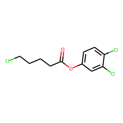 5-Chlorovaleric acid, 3,4-dichlorophenyl ester