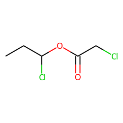 1-chloropropyl chloroacetate