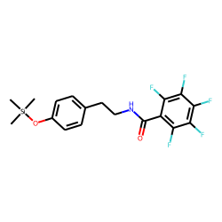 Tyramine, PFB-TMS