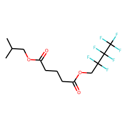 Glutaric acid, 2,2,3,3,4,4,4-heptafluorobutyl isobutyl ester
