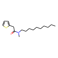 2-Thiopheneacetamide, N-decyl-N-methyl-