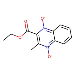 2-Methyl-3-ethoxycarbonylquinoxaline, 1,4-dioxide