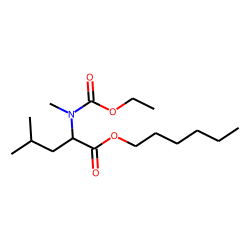 l-Leucine, N-ethoxycarbonyl-N-methyl-, hexyl ester