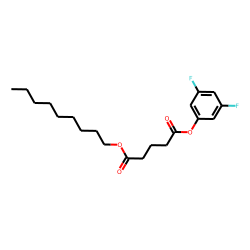 Glutaric acid, 3,5-difluorophenyl nonyl ester