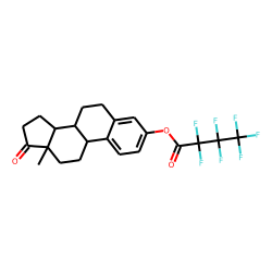 Estrone, heptafluorobutyrate