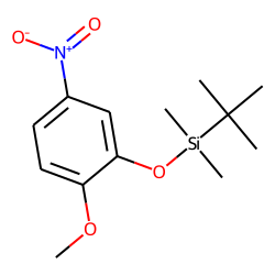 2-Methoxy-5-nitrophenol, tert-butyldimethylsilyl ether