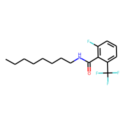 Benzamide, 6-trifluoromethyl-2-fluoro-N-octyl-
