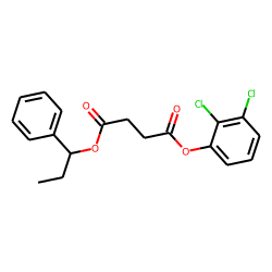 Succinic acid, 2,3-dichlorophenyl 1-phenylpropyl ester