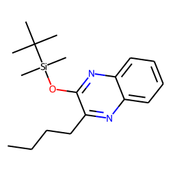 2-(tert-Butyl-dimethyl-silanyloxy)- 3-butyl-quinoxaline