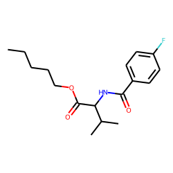 L-Valine, N-(4-fluorobenzoyl)-, pentyl ester