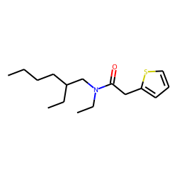 Acetamide, 2-(2-thiophenyl)-N-ethyl-N-2-ethylhexyl-
