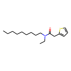 Acetamide, 2-(2-thiophenyl)-N-ethyl-N-nonyl-