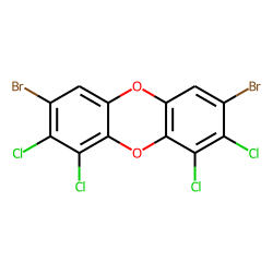3,7-dibromo-1,2,8,9-tetrachloro-dibenzo-p-dioxin