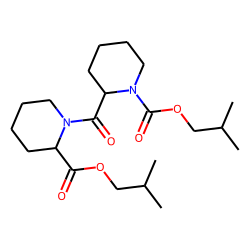 Pipecolylpipecolic acid, N-isobutoxycarbonyl-, isobutyl ester