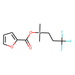 2-Furoic acid, dimethyl(3,3,3-trifluoropropyl)silyl ester