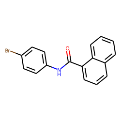 1-Naphthalenecarboxamide, N-(4-bromophenyl)-