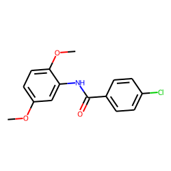 Benzamide, N-(2,5-dimethoxyphenyl)-4-chloro-