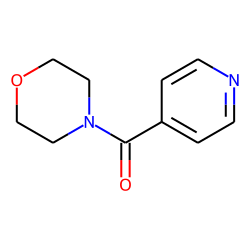Isonicotinic acid, morpholide