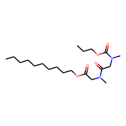 Sarcosylsarcosine, n-propoxycarbonyl-, decyl ester