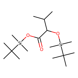 Butanoic acid, 2-[(tert-butyldimethylsilyl)oxy]-3-methyl-, tert-butyldimethylsilyl ester