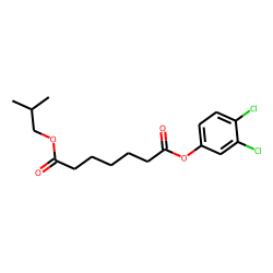 Pimelic acid, 3,4-dichlorophenyl isobutyl ester