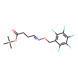 Succinic semialdehyde, O-pentafluorobenzyloxime, TMS