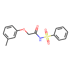 N-m-Tolyloxyacetyl-benzenesulfonamide