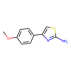 Thiazole, 2-amino-4-(p-methoxyphenyl)-