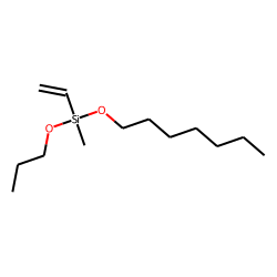 Silane, methylvinyl(heptyloxy)propoxy-