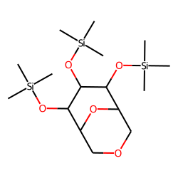 «beta»-Glucose, 1,6-anhydro, 3TMS