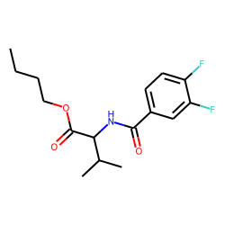L-Valine, N-(3,4-difluorobenzoyl)-, butyl ester