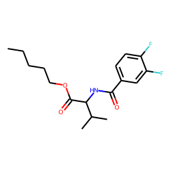 L-Valine, N-(3,4-difluorobenzoyl)-, pentyl ester