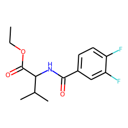 L-Valine, N-(3,4-difluorobenzoyl)-, ethyl ester