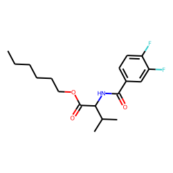 L-Valine, N-(3,4-difluorobenzoyl)-, hexyl ester