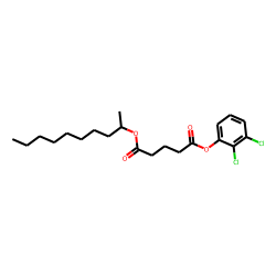 Glutaric acid, dec-2-yl 2,3-dichlorophenyl ester