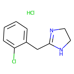 2-Imidazoline, 2-(o-chlorobenzyl)-, hydrochloride