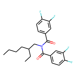 Benzamide, 3,4-difluoro-N-(3,4-difluorobenzoyl)-N-(2-ethylhexyl)-
