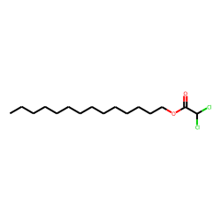 Dichloroacetic acid, tetradecyl ester