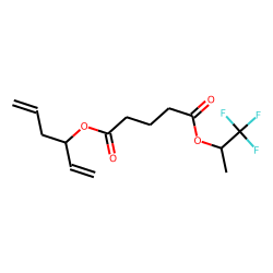 Glutaric acid, hexa-1,5-dien-3-yl 1,1,1-trifluoroprop-2-yl ester
