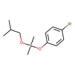 Silane, dimethyl(4-bromophenoxy)isobutoxy-