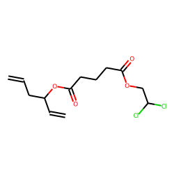 Glutaric acid, hexa-1,5-dien-3-yl 2,2-dichloroethyl ester