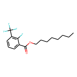 2-Fluoro-3-trifluoromethylbenzoic acid, octyl ester