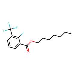 2-Fluoro-3-trifluoromethylbenzoic acid, heptyl ester