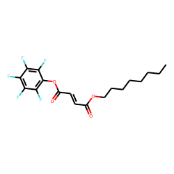 Fumaric acid, octyl pentafluorophenyl ester
